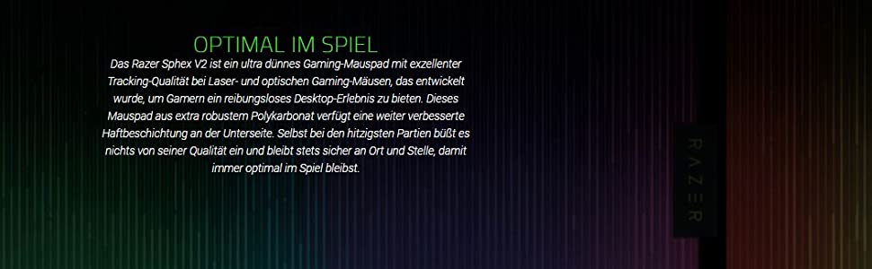 Razer Sphex V2 Gaming Mauspad