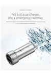 Premium Car Charger Stainless Steel 2x USB